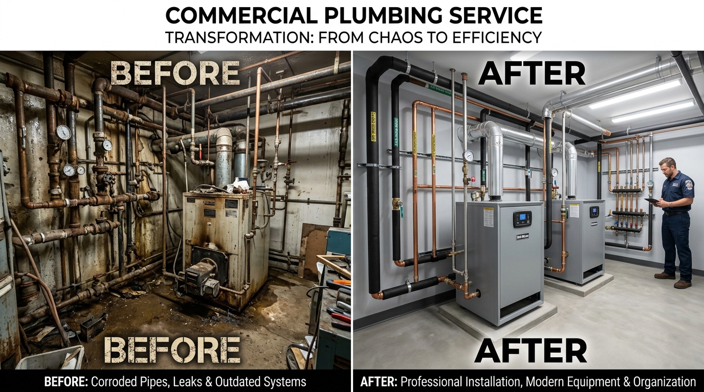 Commercial Plumbing Repair and Upgrades by Fox Auro Plumbers — Aurora CO