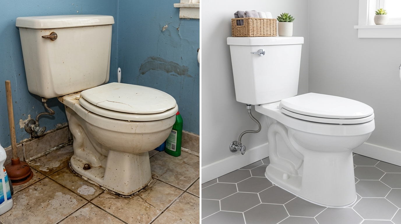 Toilet Repair and Replacement by Fox Auro Plumbers — Aurora CO